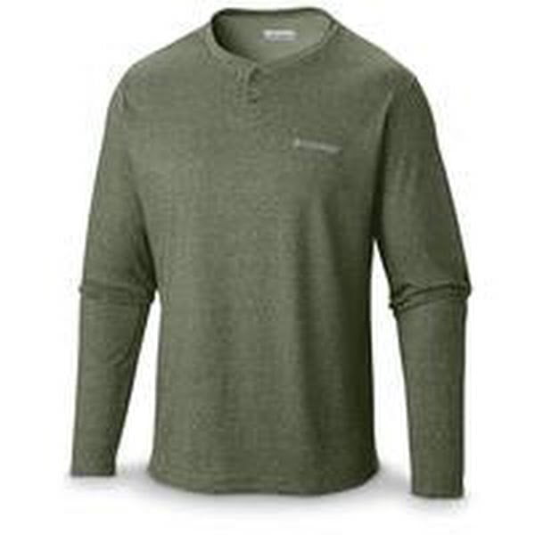 men's NEW Columbia Thistletown Park Henley Long Sleeve Shirt Medium M Omni-Wick